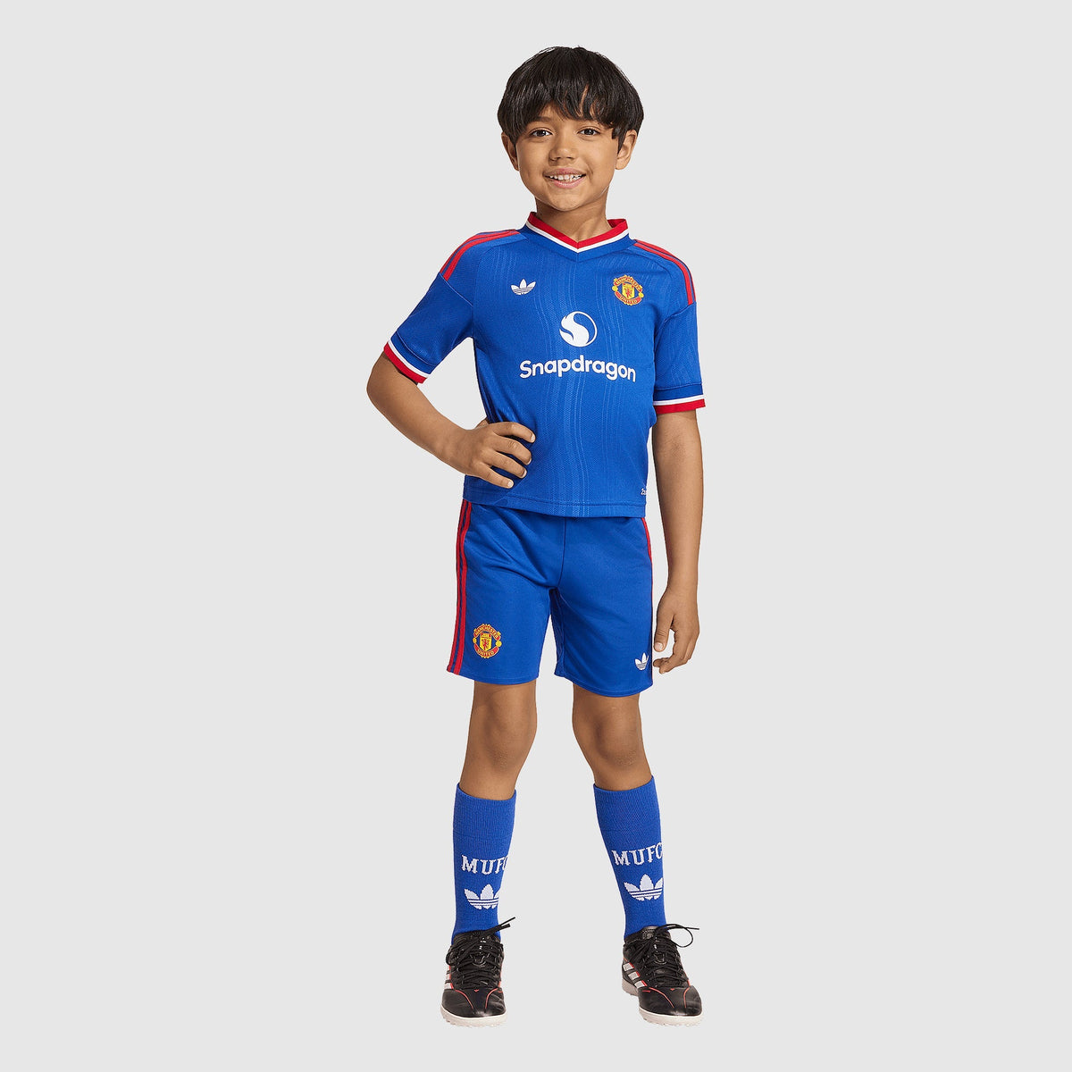 Conjunto Infantil Manchester United Alternativo 2026/27