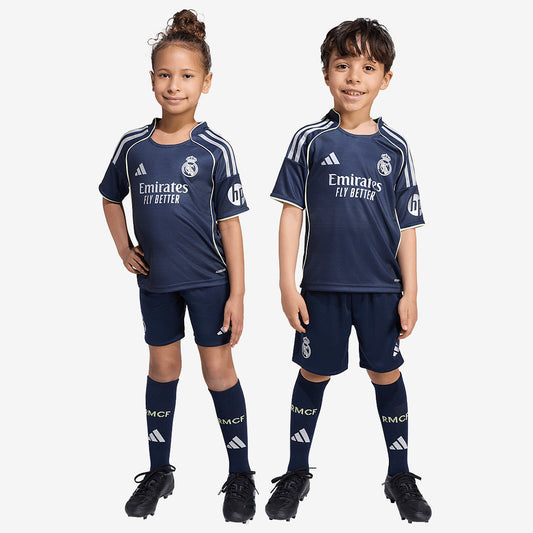 Conjunto Infantil Real Madrid Alternativo 2025/26