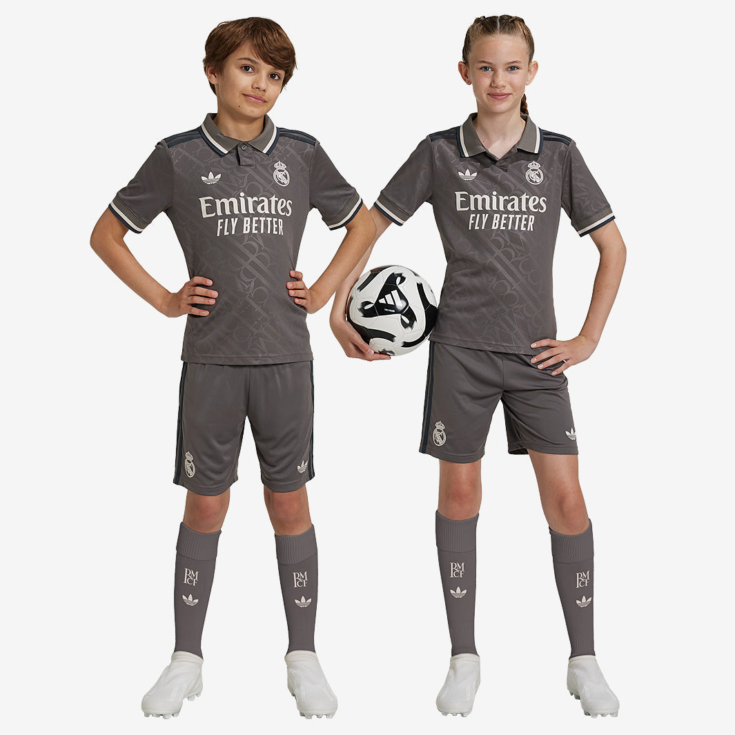Conjunto Infantil Real Madrid Terceiro Equipamento 2024/25