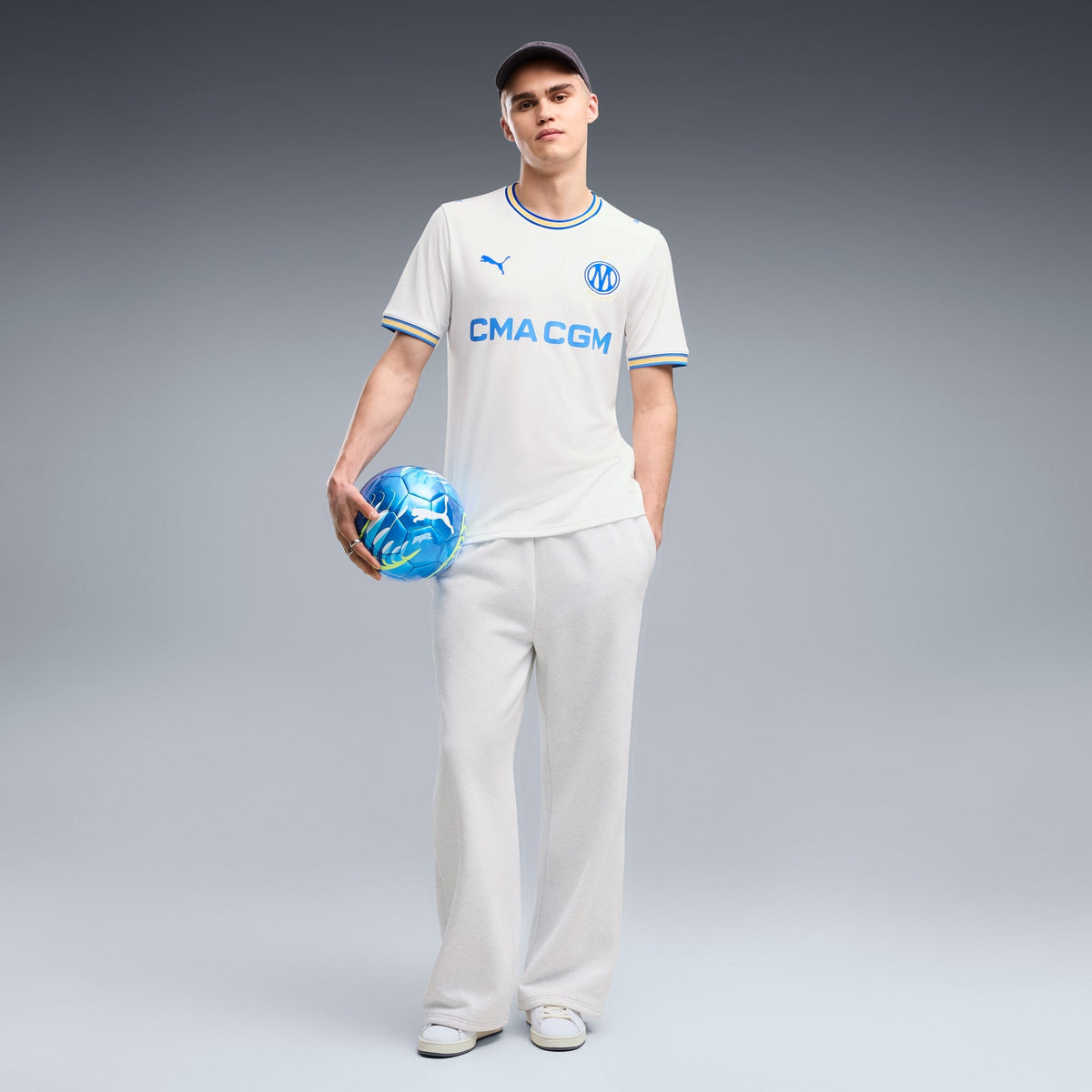 Camisola Olympique Marseille Principal 2026/27