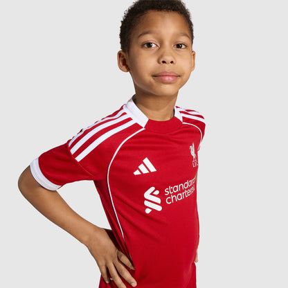 Conjunto Infantil Liverpool Principal 2025/26