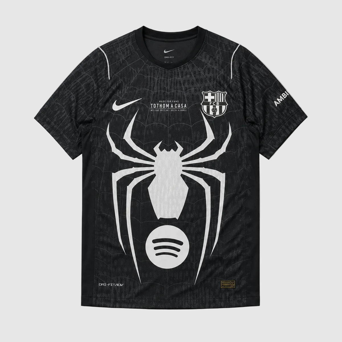 Camisola Barcelona Edição Especial Preta 2025/26 – Versão Jogador