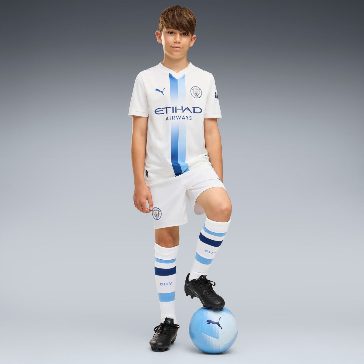 Conjunto Infantil Manchester City Terceiro Equipamento 2026/27