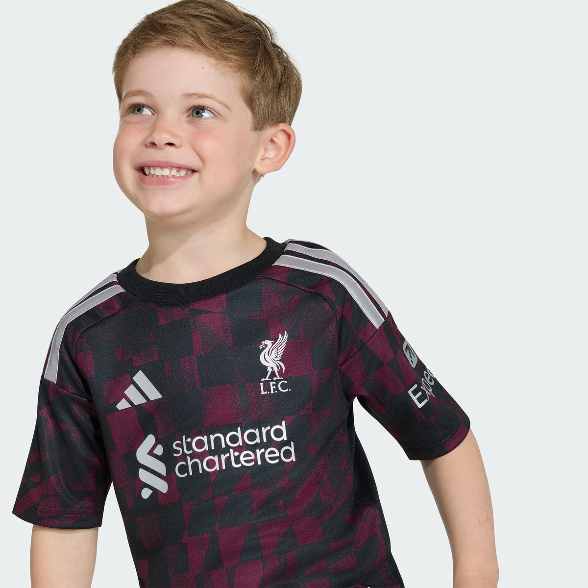 Conjunto Infantil Liverpool Terceiro Equipamento 2026/27