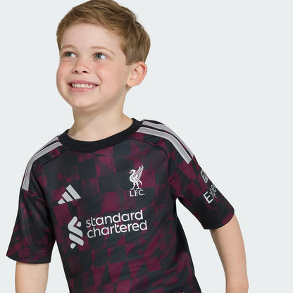 Conjunto Infantil Liverpool Terceiro Equipamento 2026/27