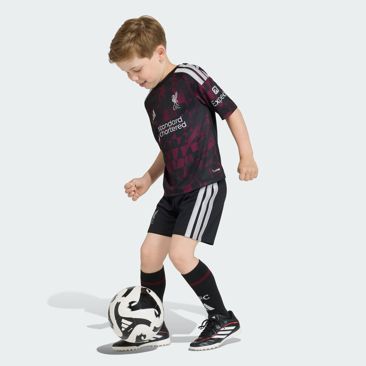 Conjunto Infantil Liverpool Terceiro Equipamento 2026/27