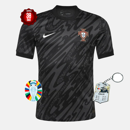 Camisola Portugal Guarda Redes Preta - 2024/25 - imagem 2