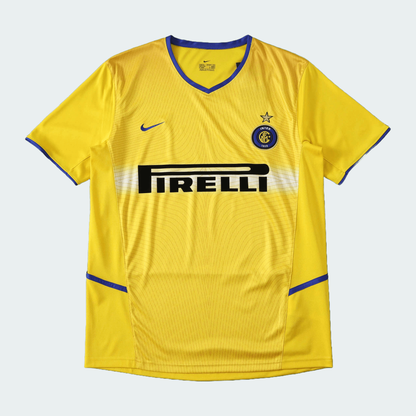 Camisola Retrô Inter de Milão Terceiro Equipamento 2002/03