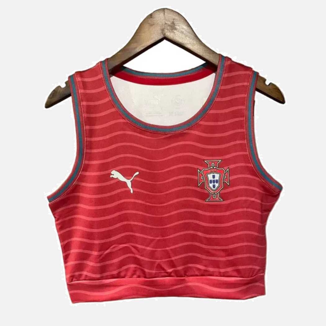 Cropped Feminino Principal Portugal - Copa do Mundo 2026 - imagem 3